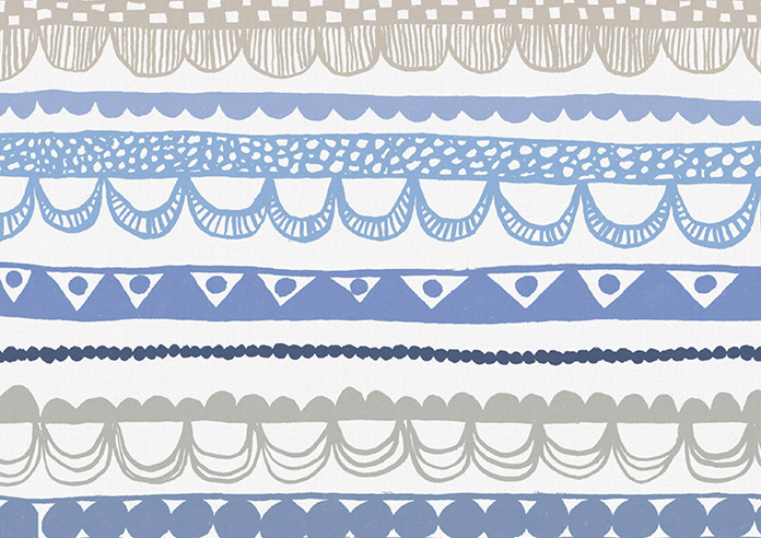 Bohemian, Oceania - Motorised Roman Blind - Image 7